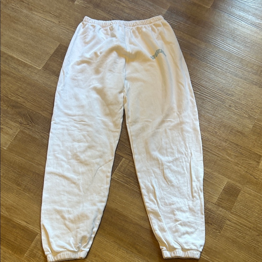 SPRWMN Los Angeles white sweatpants